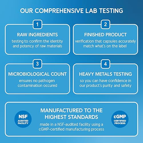 Miniatura 9 de BioEmblem Bebida en polvo de magnesio triple  350 mg de glicinato de magnesio de alta absorción, gluconato, taurato y GABA para descansar, dormir y