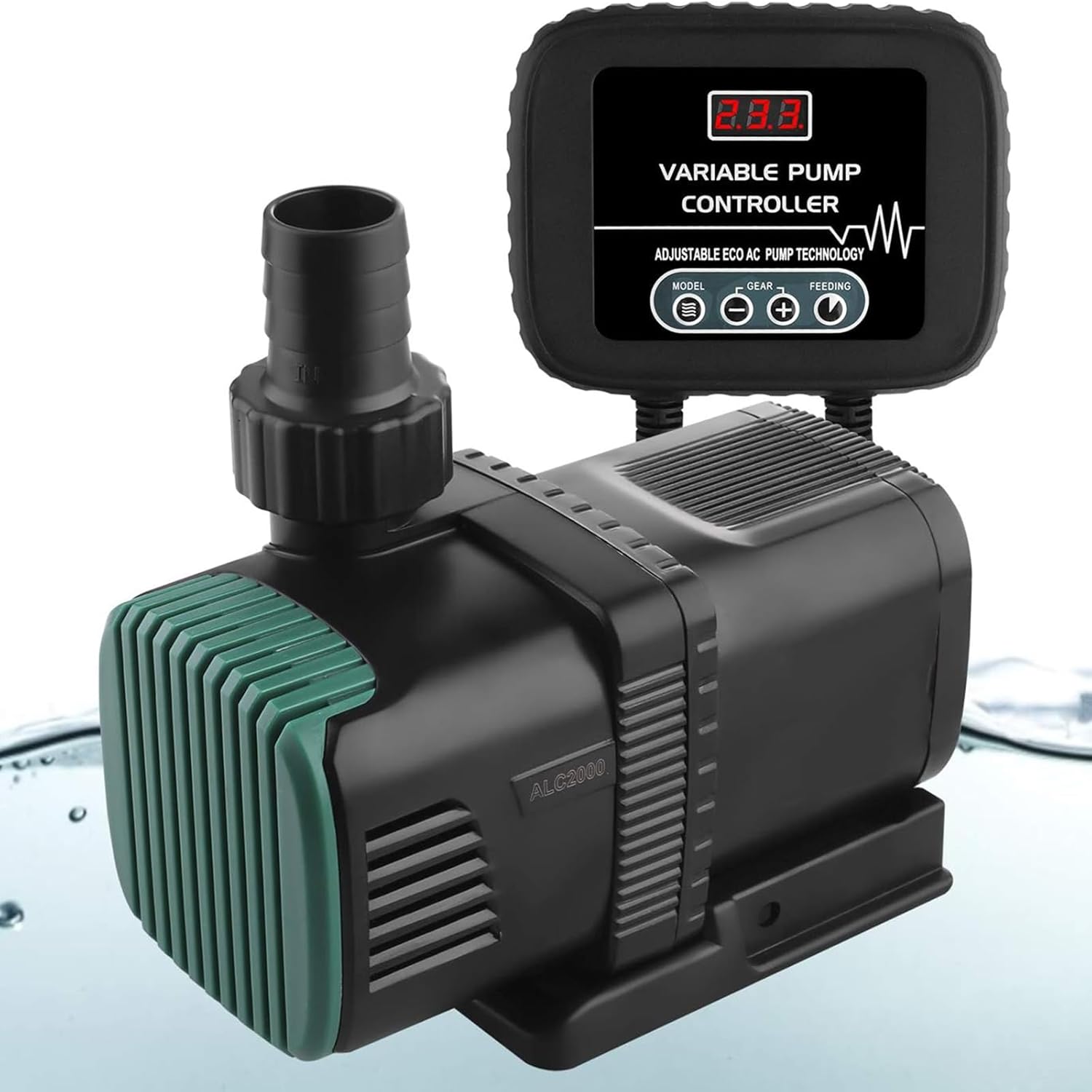 Frequency Conversion Water Pump, Ultra Quiet DC 24V LCD Display