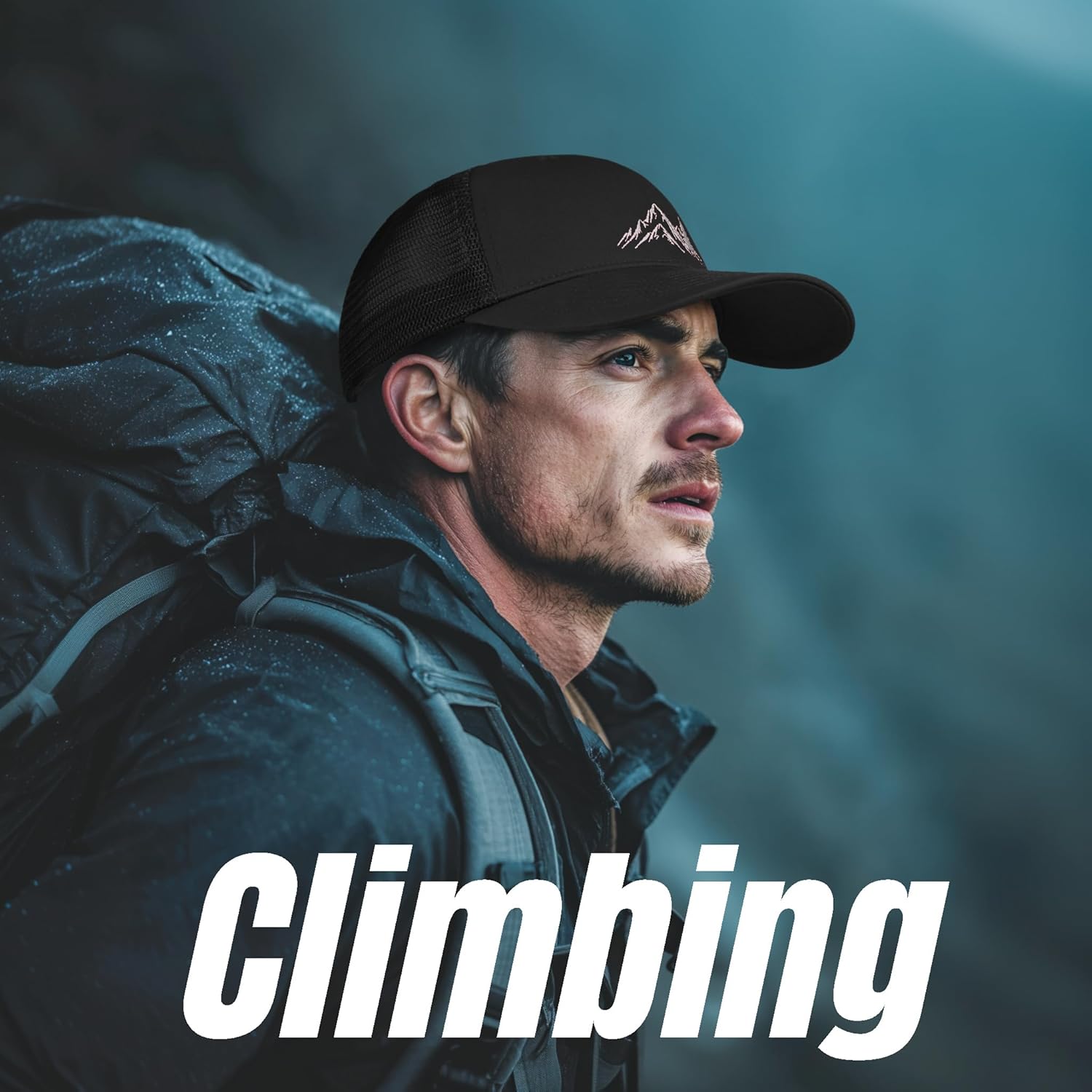 Mountain & Tree Outdoor Trucker Hat for Men Women, Embroidery Gift Baseball Cap for Hiking & Camping - Image 6