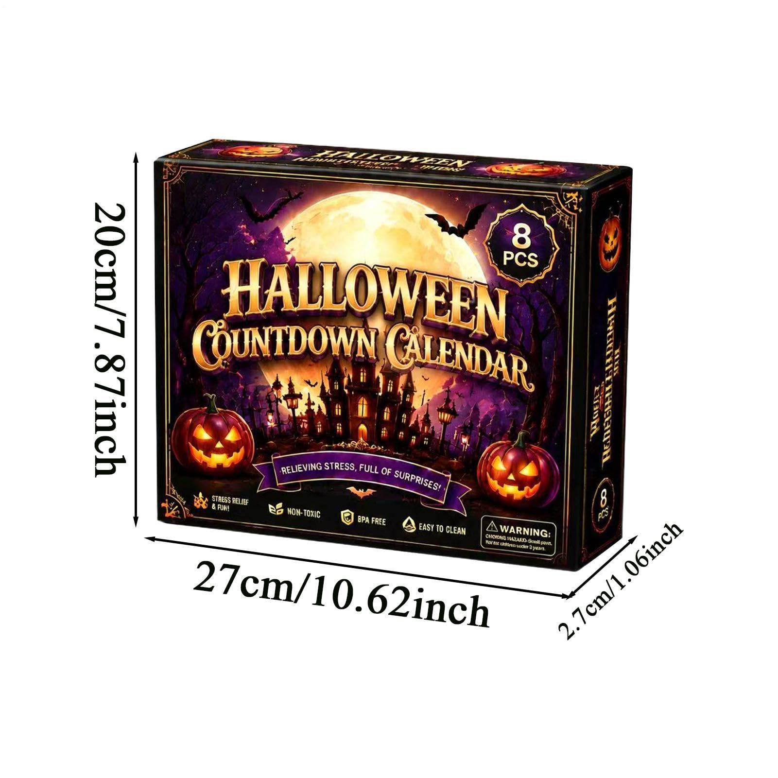 Calendario 'Avvento con conto alla rovescia per Halloween, 8 giorni