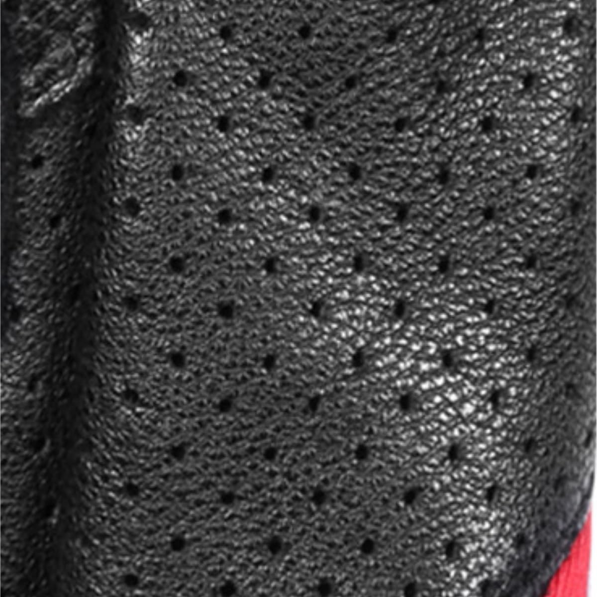 Gants de Cyclisme Gants De Vélo Respirants for Hommes, Moto Tout-Terrain, Écran Tactile, Été Gant Velo(Black)