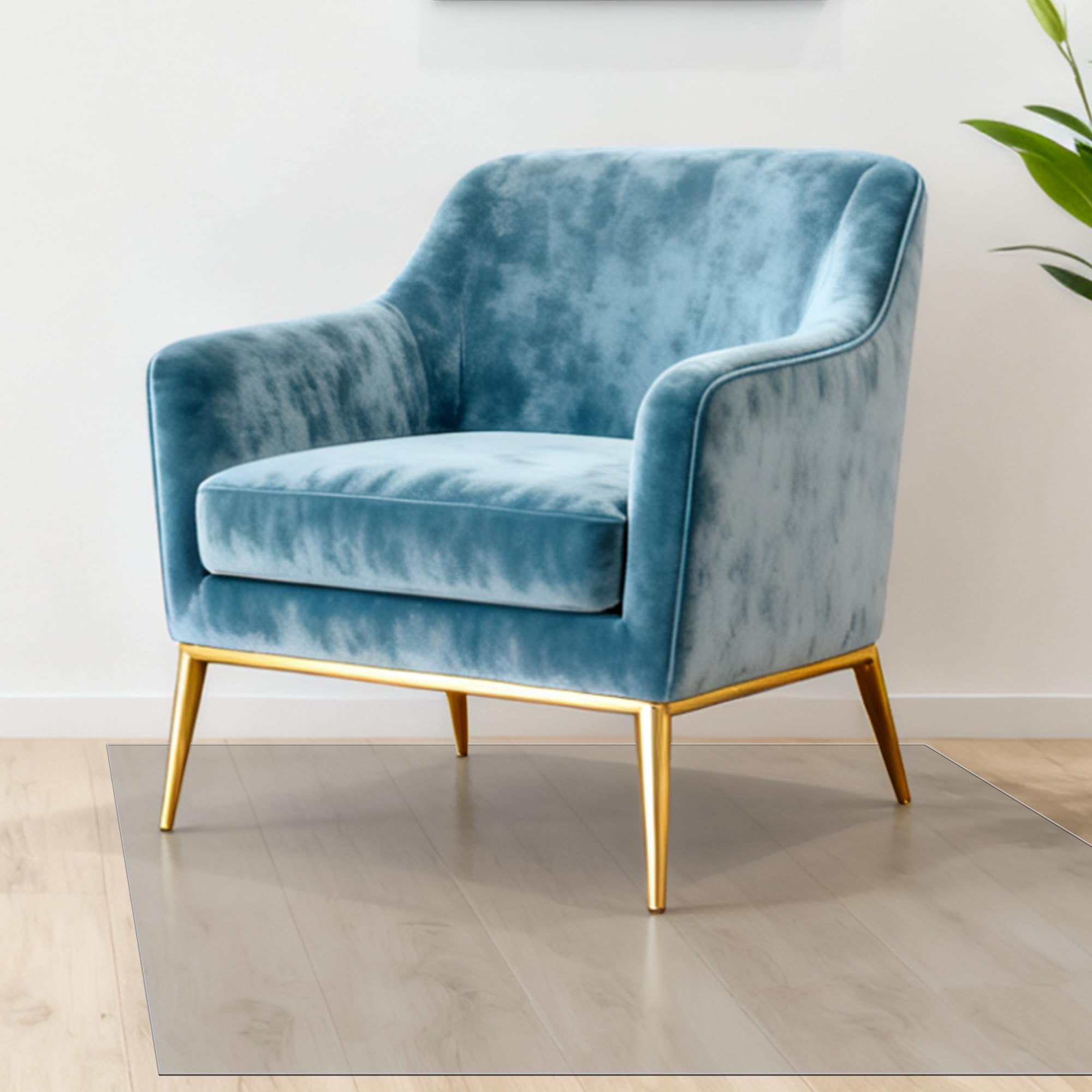 Tapis de sol pour chaise anti rayure et antidérapant pour en finir avec les sols abîmés