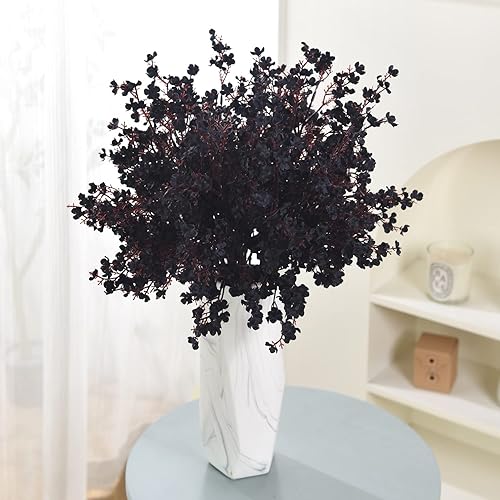 Miniatura 21 de 15 piezas de flores artificiales de seda artificial de tacto real, ramos florales de bricolaje, decoración de bodas, fiestas, arreglos de blanco