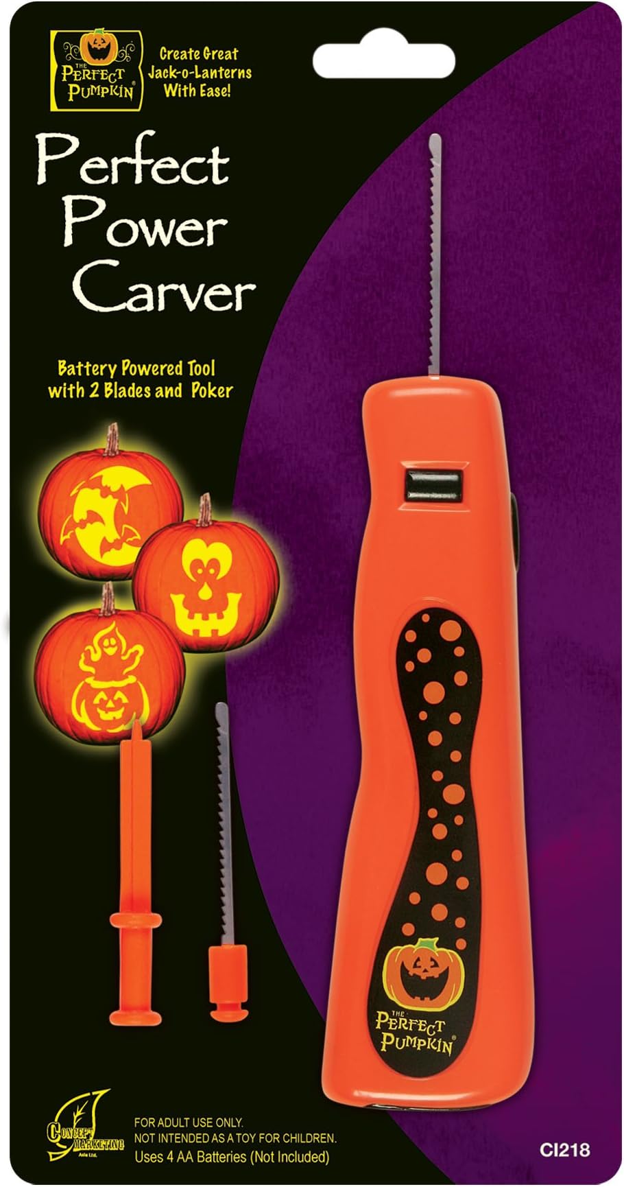 The Perfect Pumpkin Power Carver