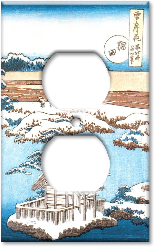 Art Plates - Hokusai: Sumida River Switch Plate - Outlet Cover