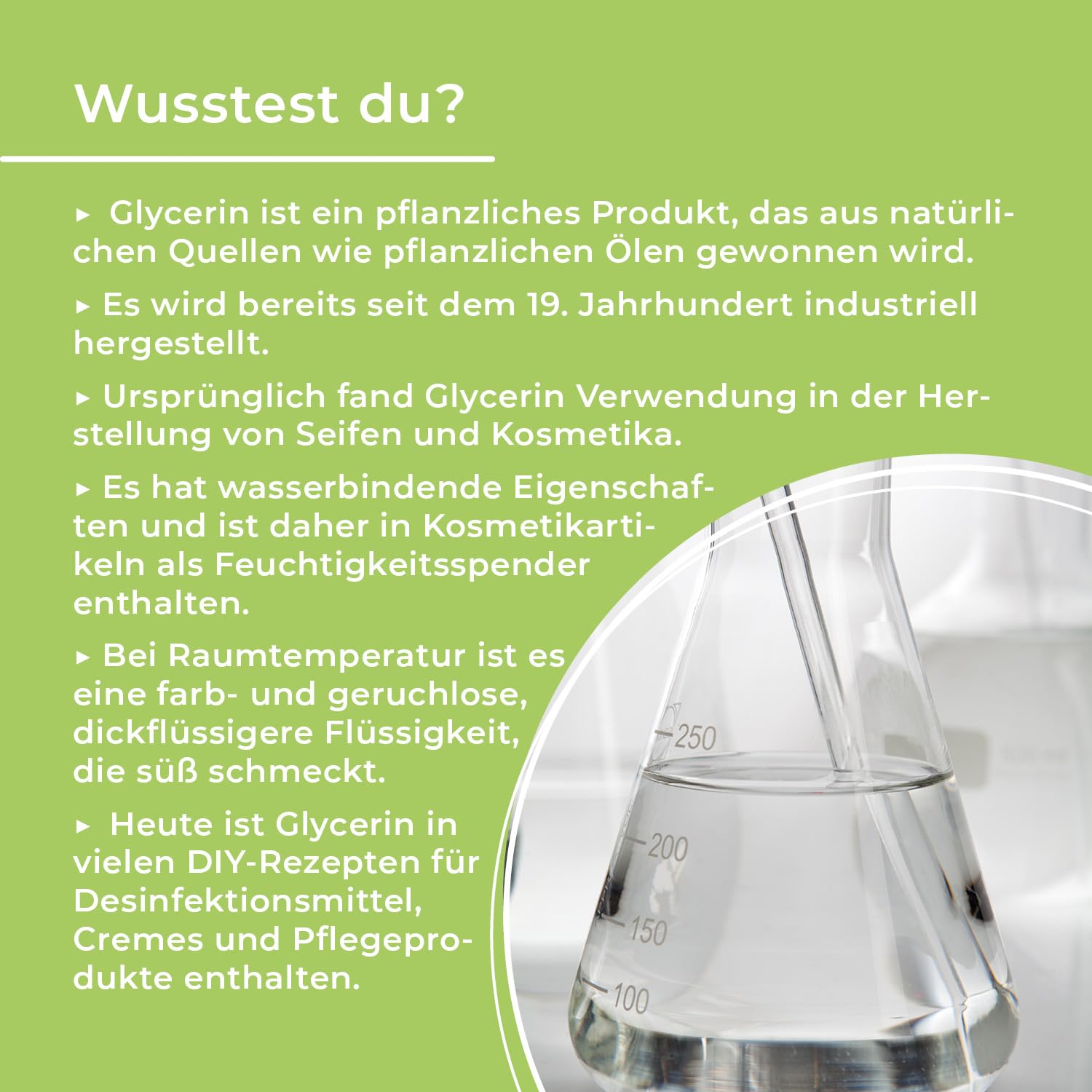 GreatVita Glycerin 10 Liter 99,5% | Rein pflanzlich und vegan – vielseitig einsetzbar für Kosmetik, Hautpflege und DIY-Projekte | Farb- und geruchlos, niedrige Viskosität