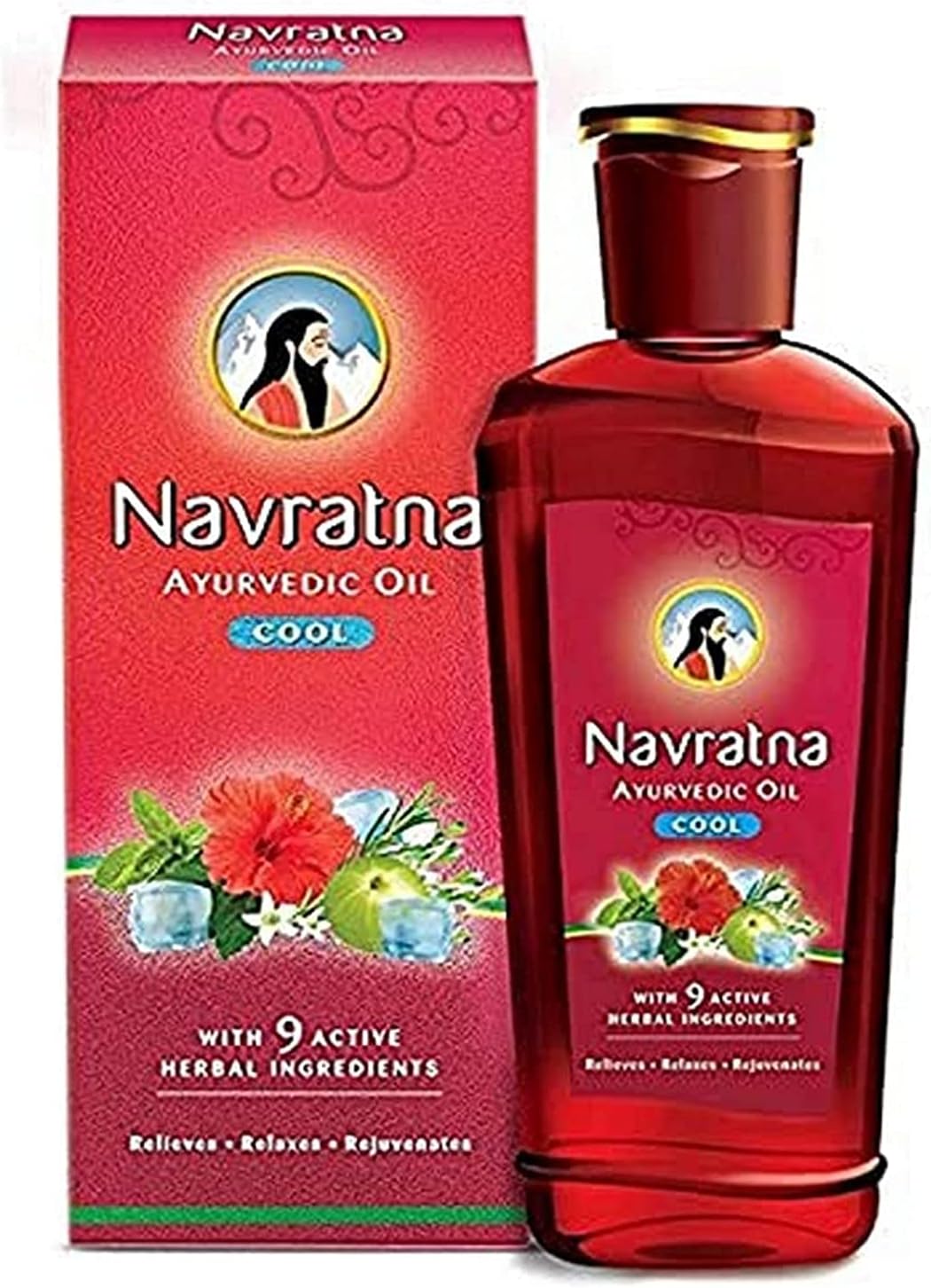 Navratna Ayurvedic Oil, 200 ml