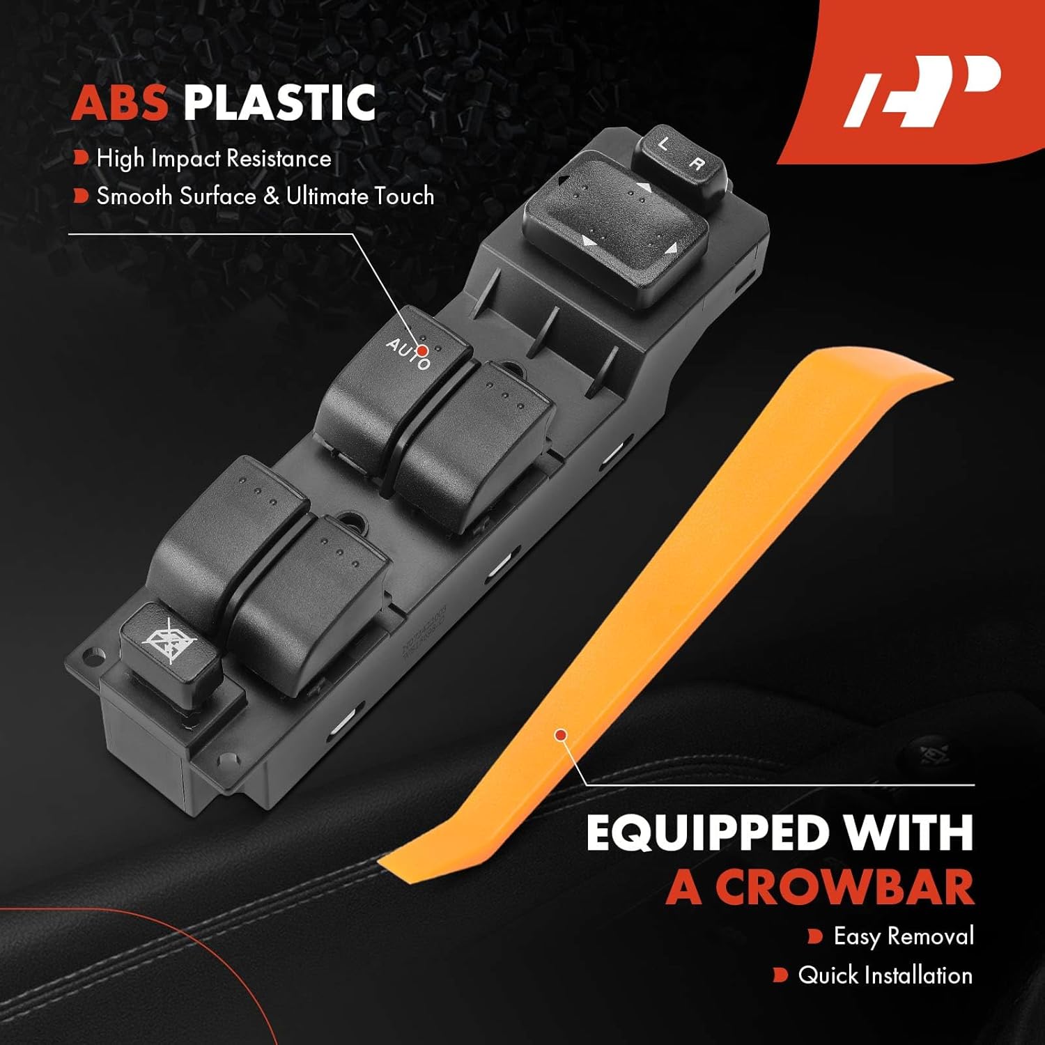 A-Premium Front Left Driver Side Master Power Window Switch Compatible with Mazda - 2009 2010 2011 2012 2013-6