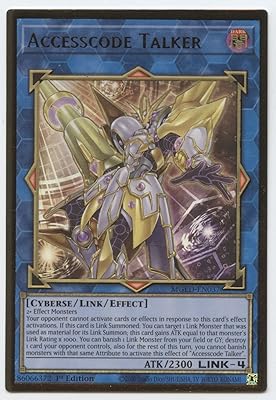 Accesscode Talker - MGED-EN037 - Premium Gold Rare - 1st Edition