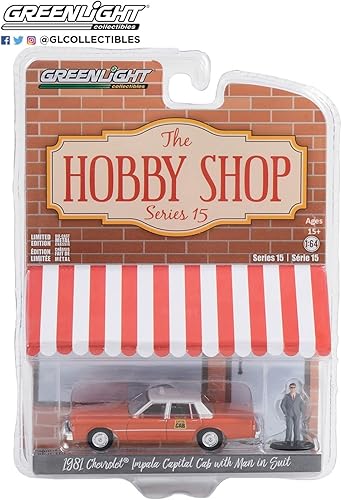Miniatura 2 de Greenlight 97150-C The Hobby Shop Series 15-1983 Dodge Diplomat with Woman in Dress Escala 164