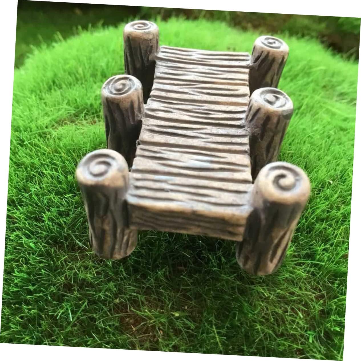 TOYANDONA 10 Piece Miniature Bridge Resin Decor for Micro Landscaping