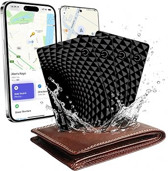 2026 Wallet Tracker Card, Bluetooth Tracking Card, Works with iOS & Android