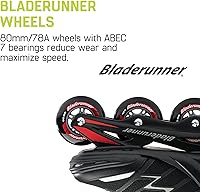 Vista 4 de Bladerunner by Rollerblade Advantage Pro XT Men's Adult Fitness Inline Skate
