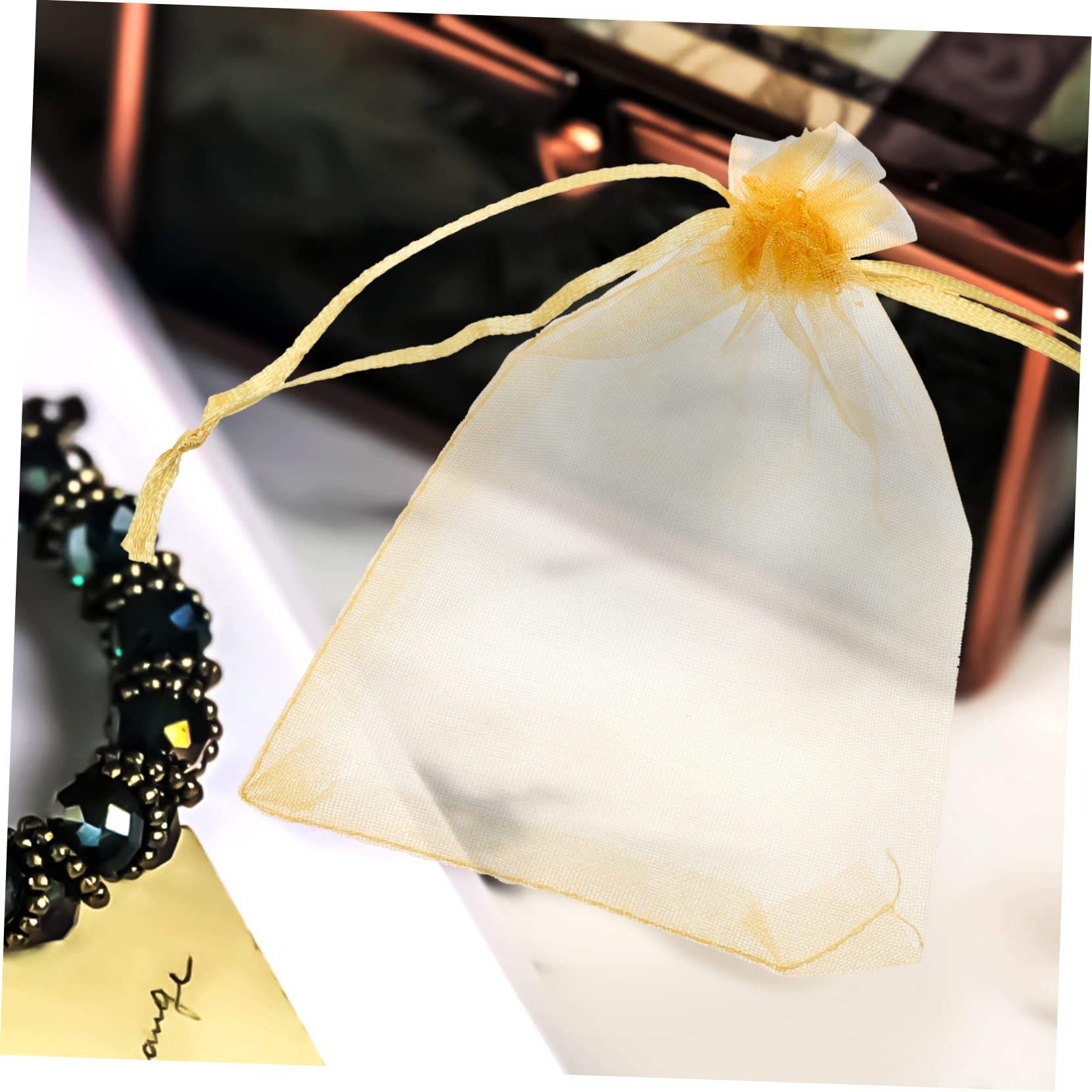 HAPINARY 400stücke Kleine Organzabeutel Mit Kordelzug Dekorative Geschenktüten Für Hochzeiten Partys Und Festivals Für Süßigkeiten Schmuck Und Kleine