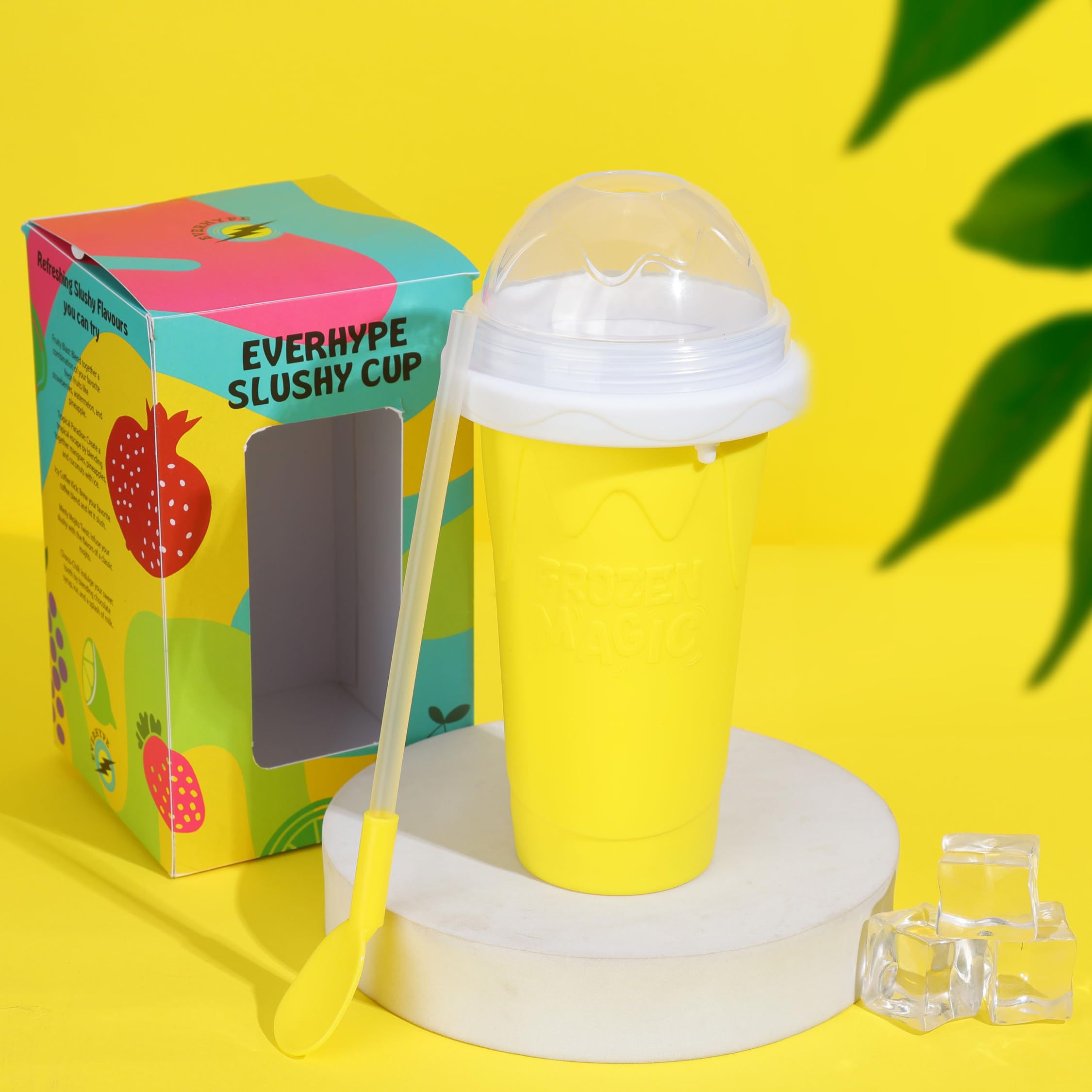 Everhype x Neha's Frozen Flex Slushy Maker Cup (Yellow)