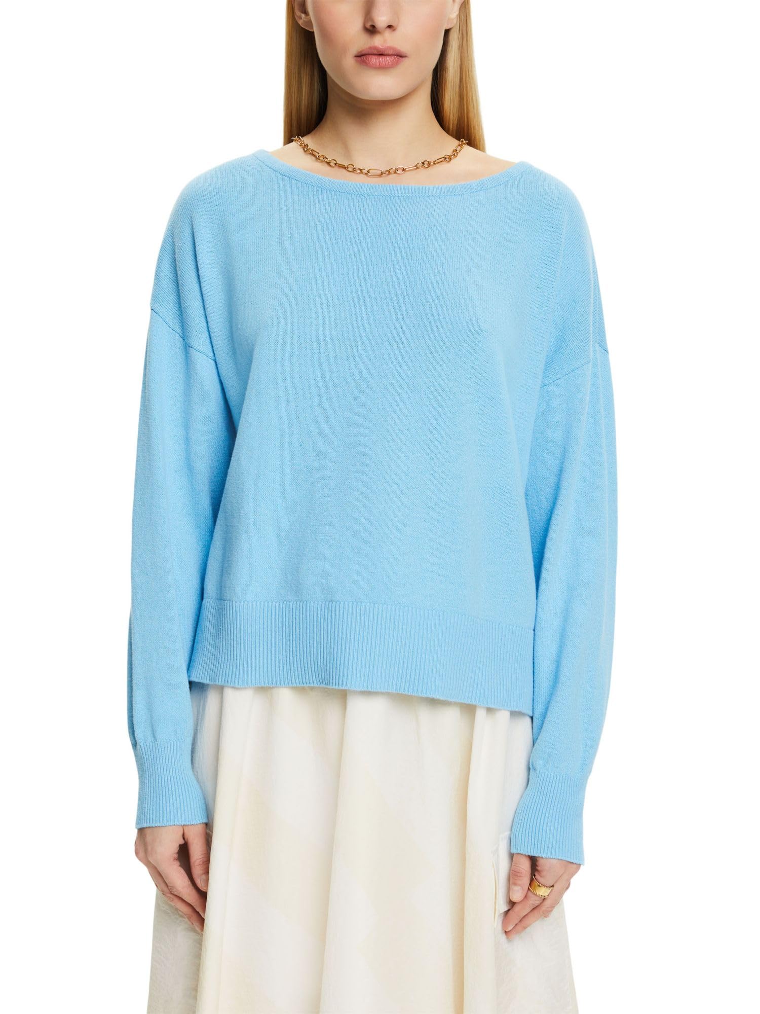 Esprit Women's 480/Light Turquois Jumper, Light Turquoise, M