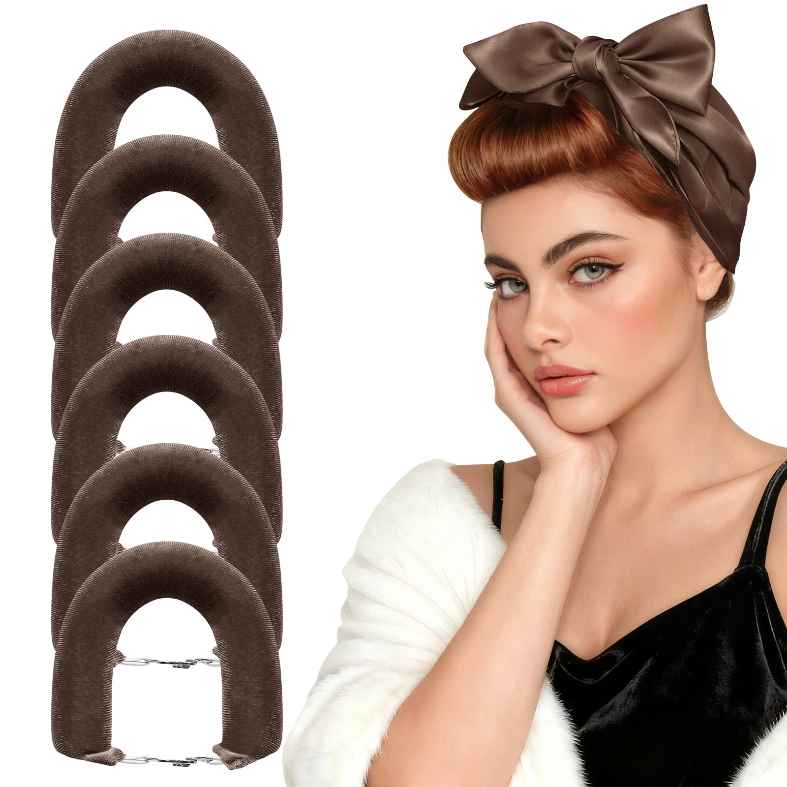 Photo 1 of Togayu Heatless Curls Overnight Set - Brown