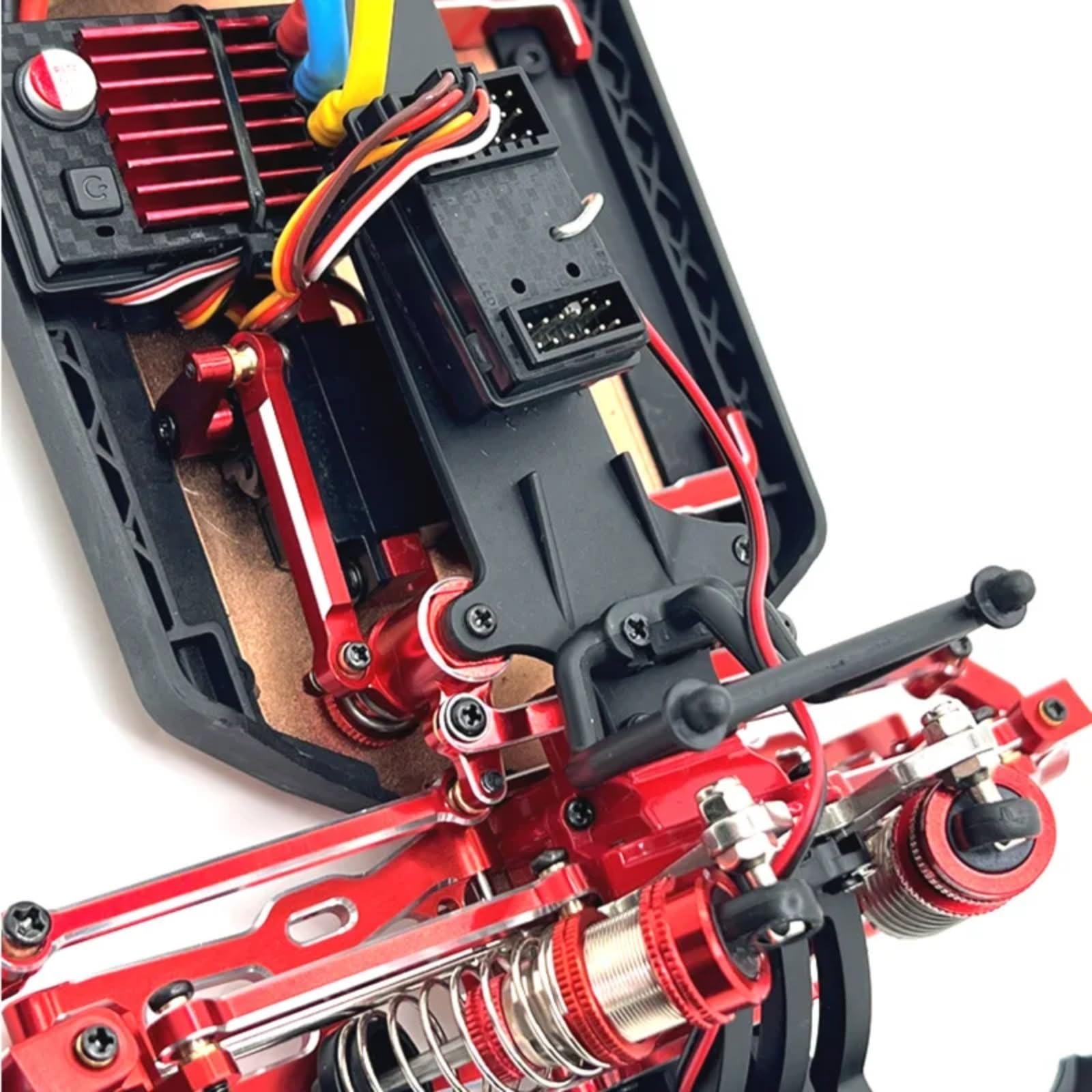 RCトラックボディパーツセット 赤黒 Amazon.com: RC Car Repair Kit for RIaarIo XDKJ-001 XDKJ-006 AM-X12