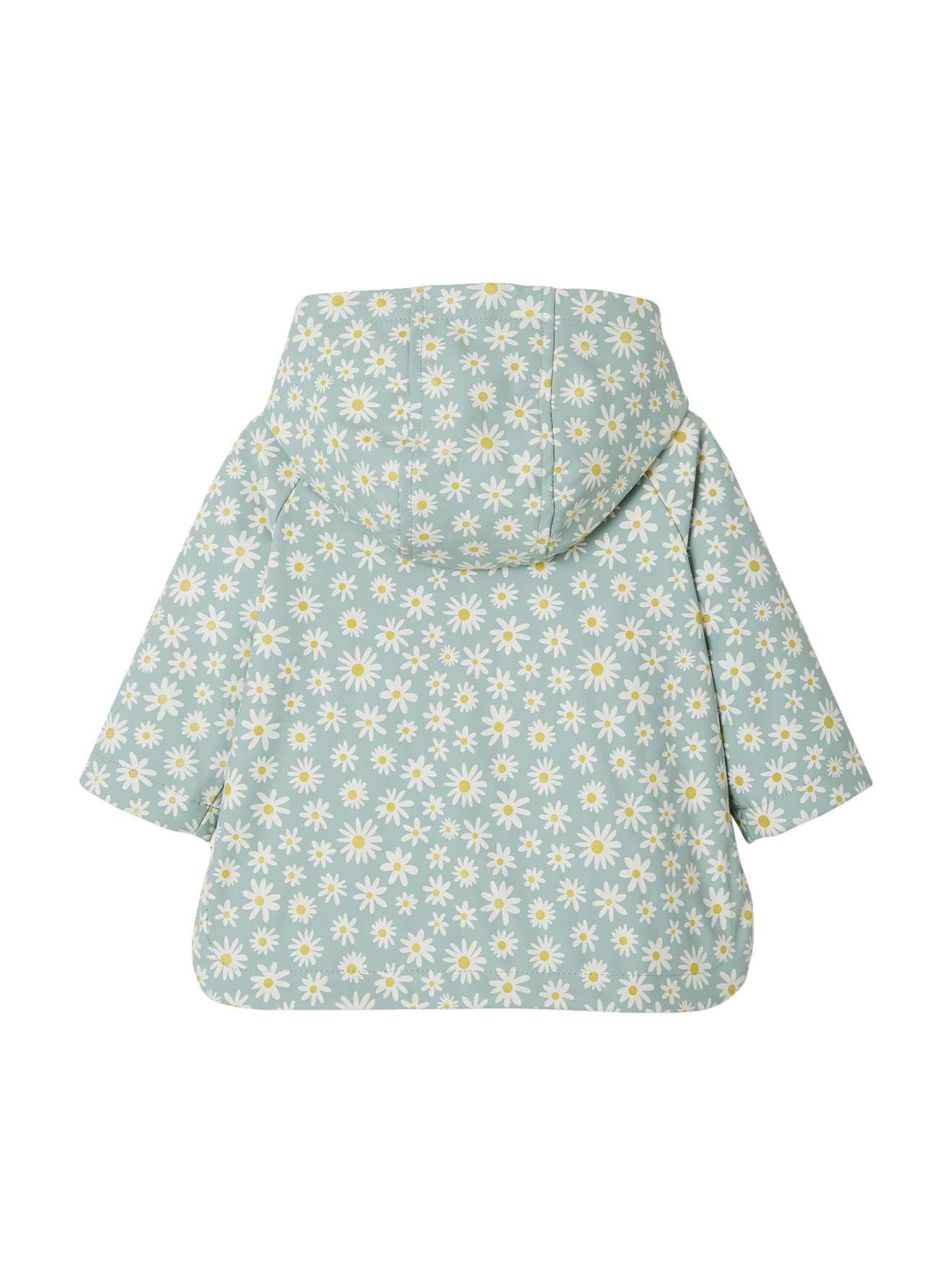 VERTBAUDET Ciré bébé fille à capuche vert céladon imprimé 12M(74CM)