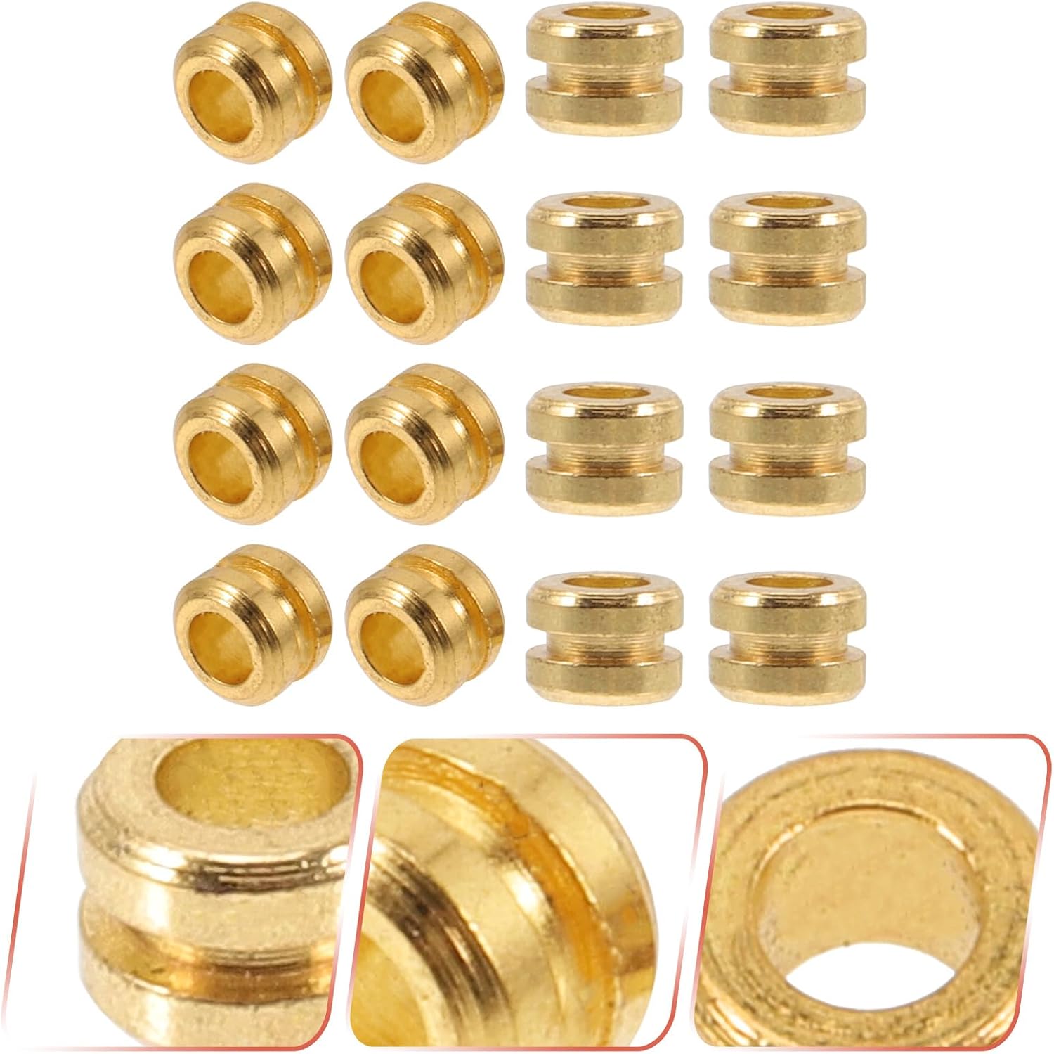 Totority Folk Guitar Replacement String Beads 80Pcs Acoustic Guitar String Ball Ends Durable Refitting Accessories 0.15X0.15X0.47In