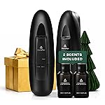 AromaPlan 5 Star Collection Plug in Waterless Diffuser (2 Devices +2 Scents Included)-Cold Air & Waterless Diffusers for Home & Office- Silent Wall Diffuser Plug in, Bluetooth App Control, 1000 sq.ft