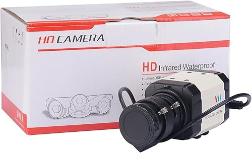 Miniatura 7 de CCTV Mini HD 13 CCD 960h Auto Iris 1000tvl 0.110-0.472 in lente varifocal Bullet Box cámara de seguridad cámara de vigilancia interiorexterior