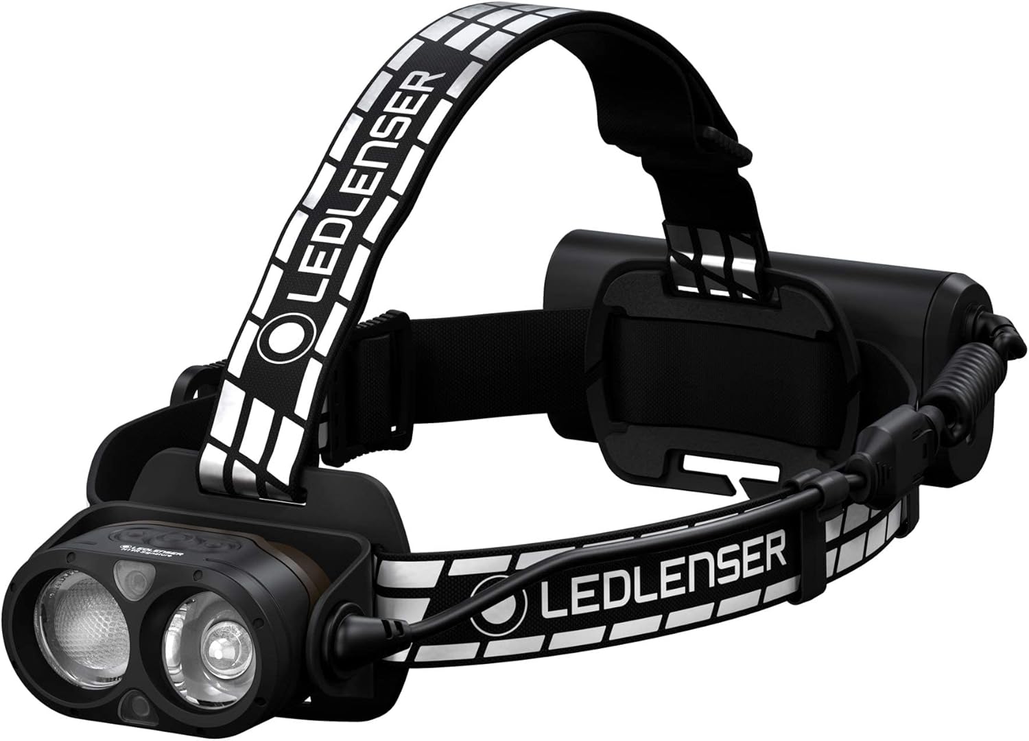 Flash Deals - 80% OFF Ledlenser, H19R Signature Rechargeable Headlamp, 4000 Lumens, Bluetooth Connectivity, Fusion Beam, Red Light, Constant Light Output, Magnetic Charge System, Outdoors, Dustproof, Waterproof