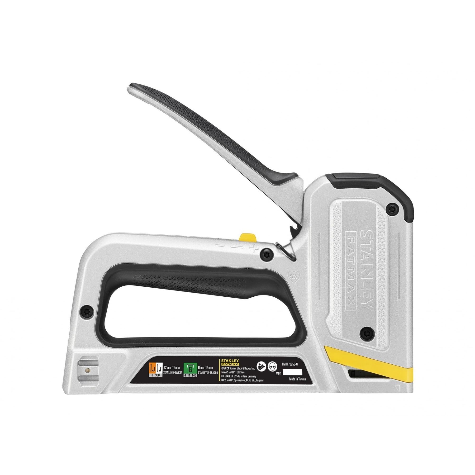 STANLEY FATMAX 2-en-1 Grapadora Multiuso, Trabajo Pesado, FMHT70250-0