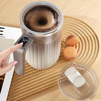 Stirring Mug 450ml Electric Mixer Cup
