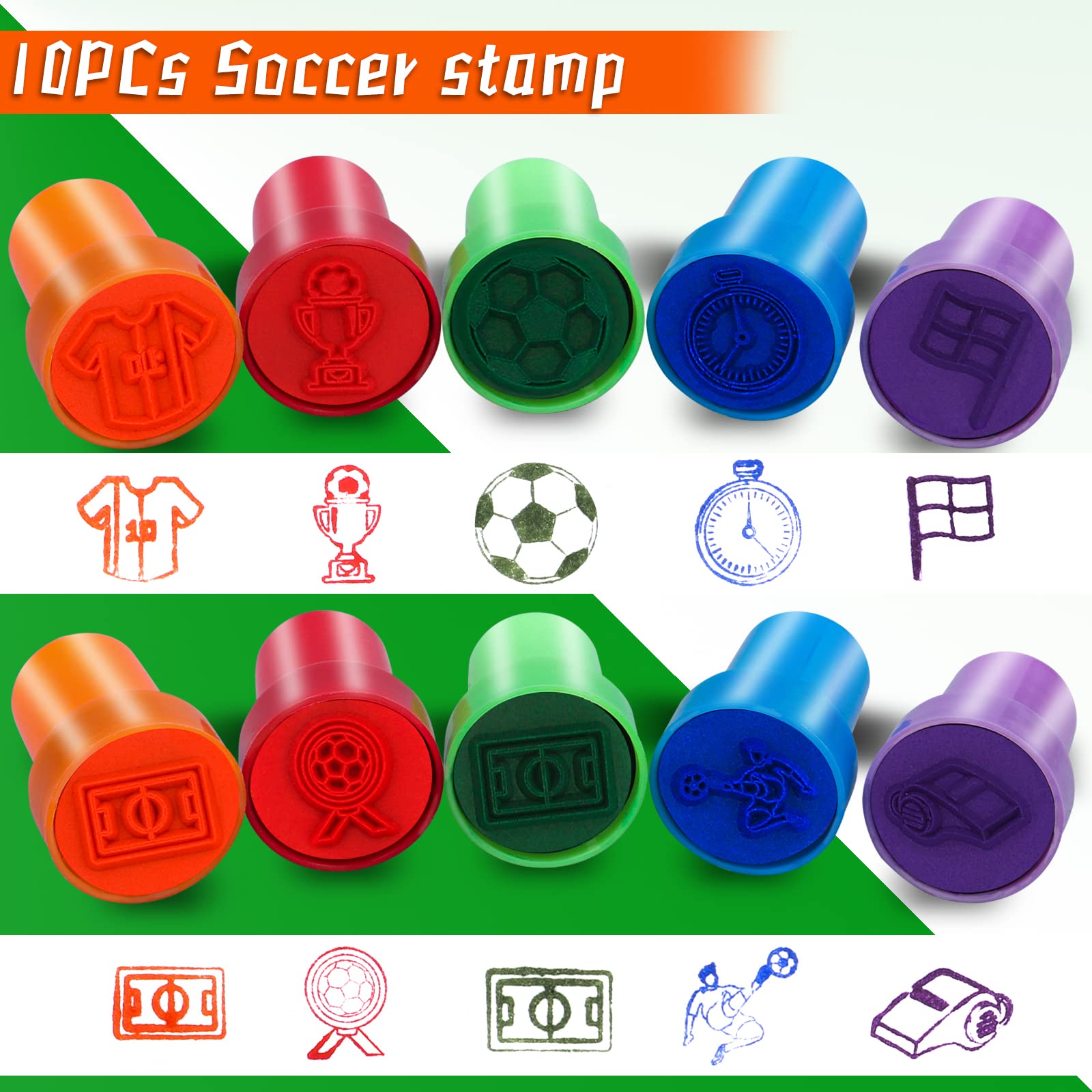 130-teiliges Fußball-Party-Set – Mit Schlüsselanhängern, Armbändern, Aufklebern & Schaumstoff-Fingern