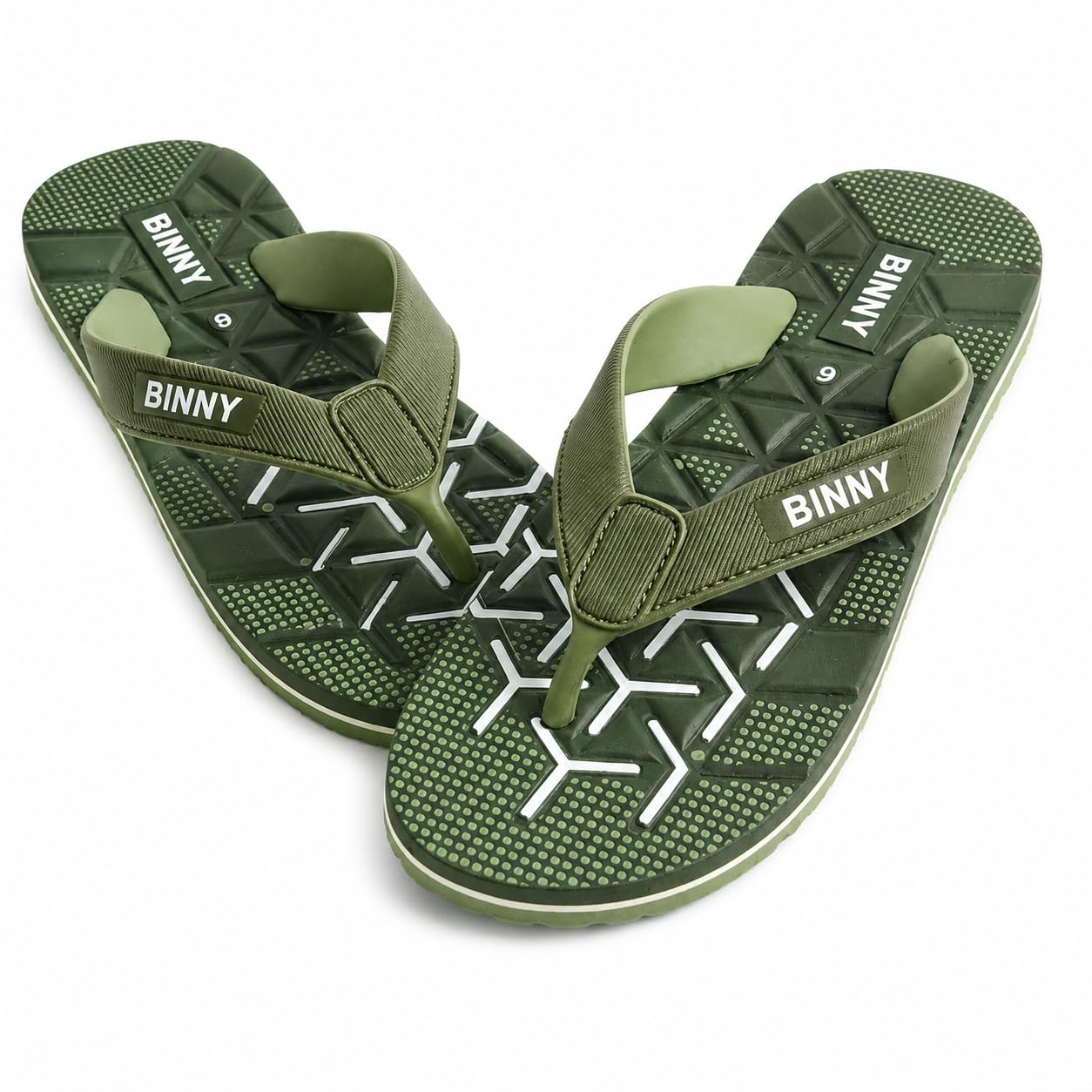 Women's Rubber Flip Flops Lightweight Cushioned Comfort Slippers | Anti-Skid Waterproof Slip-On Thong Sandals | Casual Beach Bathroom Daily Wear-image-19