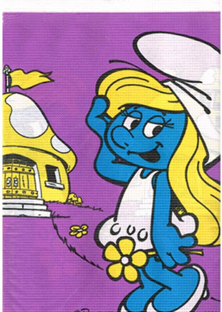 Smurfette Smurfs Vintage 1982 Paper Table Cover (1ct)