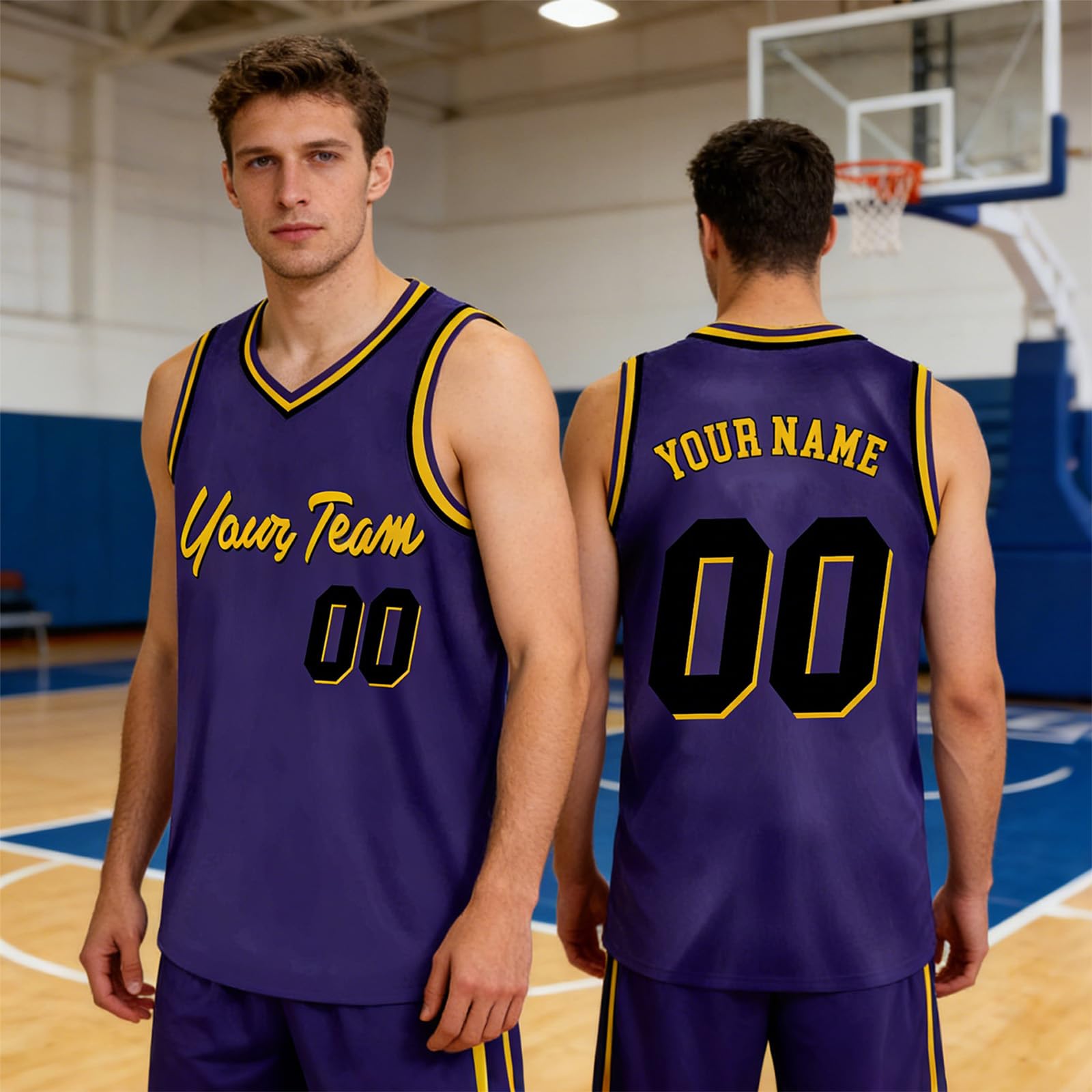 Personalisierte Basketball Trikot Shirt Herren Damen Kinder Basketball Jersey mit Name Nummer Teamname Jungen Männer Personalisierte Basketball Shirt