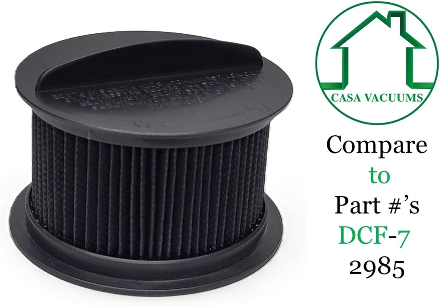 2 Filters +2 Belts Compatible with Sanitaire PROFESSIONAL Bagless Upright Vacuum Cleaner with Tools SL4410A. Compare to DCF-7 2985 B Belt 2923