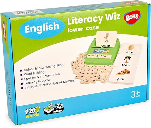 Miniatura 8 de BOHS Juego de mago de alfabetización en español e inglés - Juguetes educativos para aprendizaje de idiomas preescolares