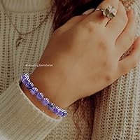 Vista 492 de Amazing Gemstone Crystal Bracelet for Women Men's Gifts - Protection Healing Crystal Bracelet - 8mm Gemstone Beaded Adjustable Bracelet Pulseras