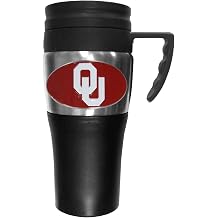 College NCAA Oklahoma Sooners Steel Travel Mug with Handle