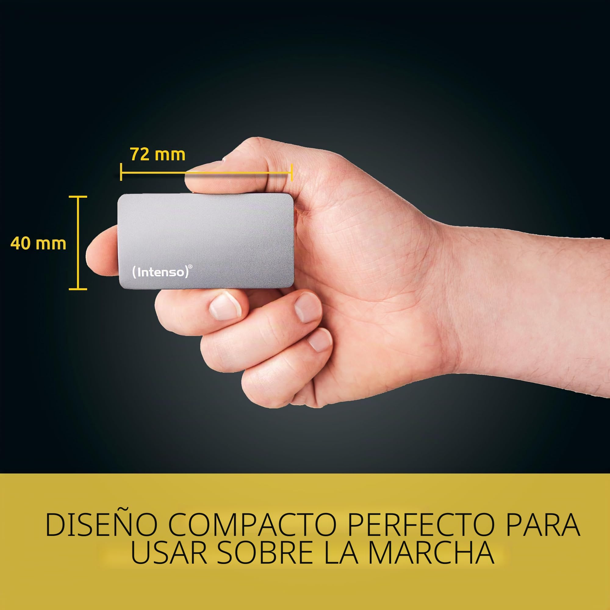 Intenso essd tx800 500gb USB-c 3.2 gen2 Anthracite