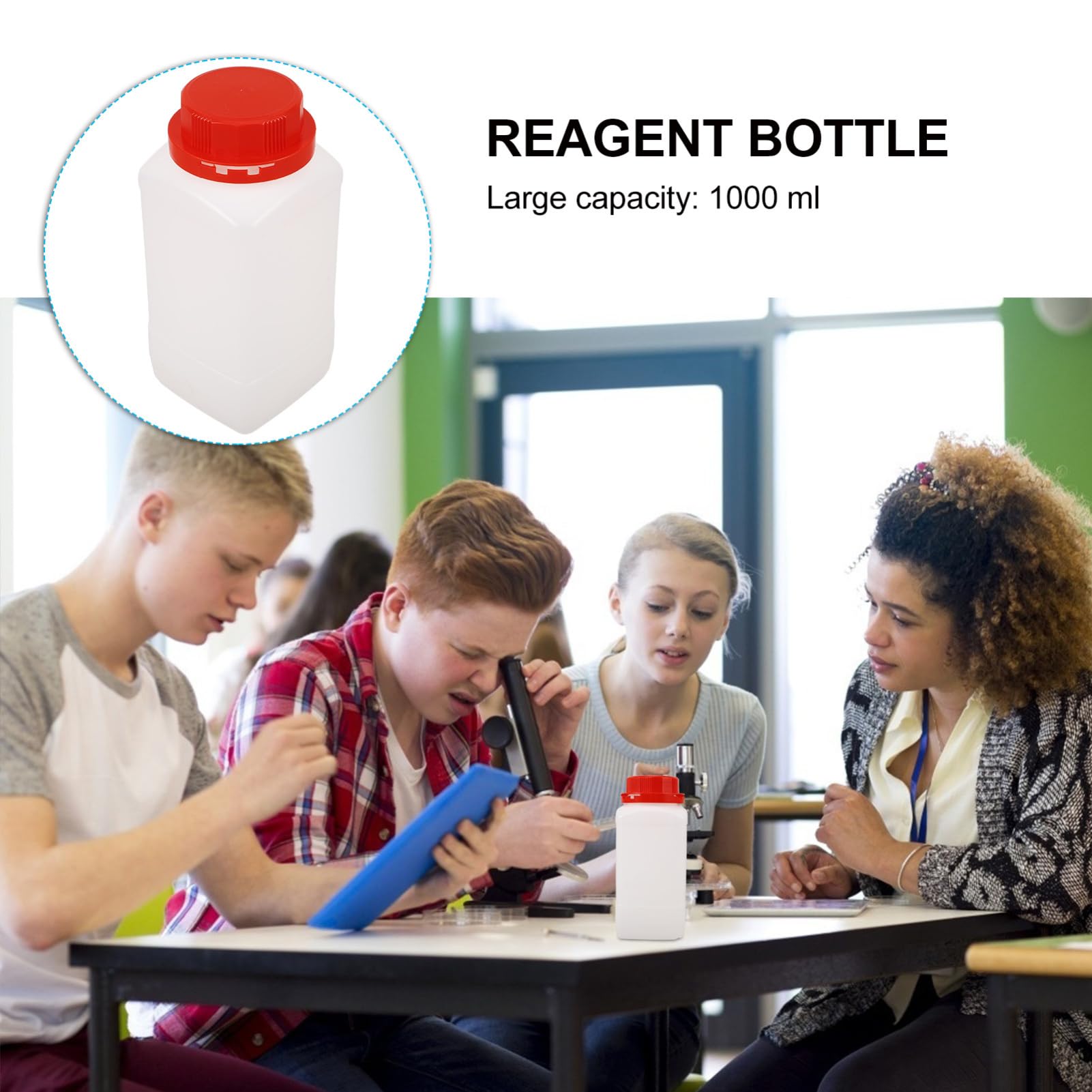 10stücke Leere Reagenzflasche Sample-flasche Sicher Und Auslaufsicher Für Labore Und Chemische Anwendungen Mit Rotem Deckel