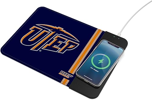 Vista 20 de SOAR NCAA Almohadilla de ratón unisex con carga inalámbrica para teléfono celular