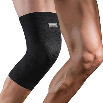 Knee Brace for Pain Relief - Knee Compression Sleeves for Men and Women, Knee Support Leg Brace for Meniscus Tear, Running,Weightlifting,Workout,ACL, Arthritis,Joint Pain ReliefBlack,XL