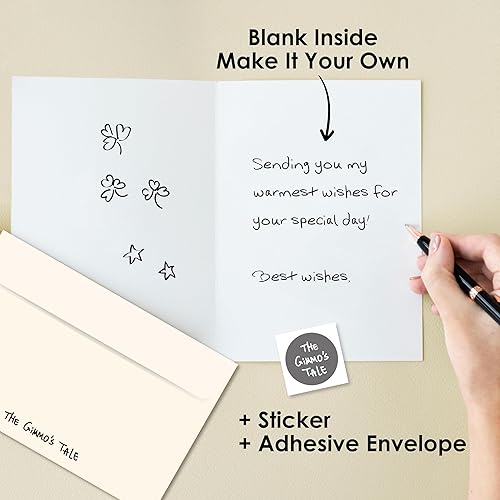 Miniatura 5 de The Gimmo's Tale Tarjeta de aniversario (aventura espacial)  Tarjeta para San Valentín, aniversario, cumpleaños para hombres, él o marido (sobres