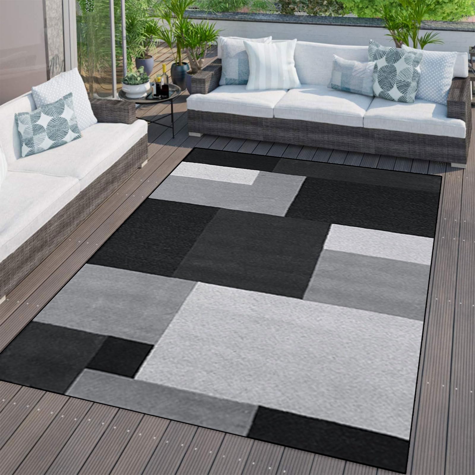 Alfombra de cocina lavable y antideslizante de 90x235 cm de pelo corto para pasillo