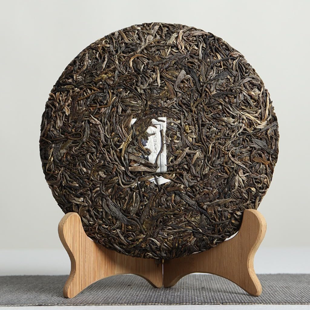 Gâteau De Thé Pu-erh Cru Premium De Collection, Mansong Thé Pu-erh, 357g