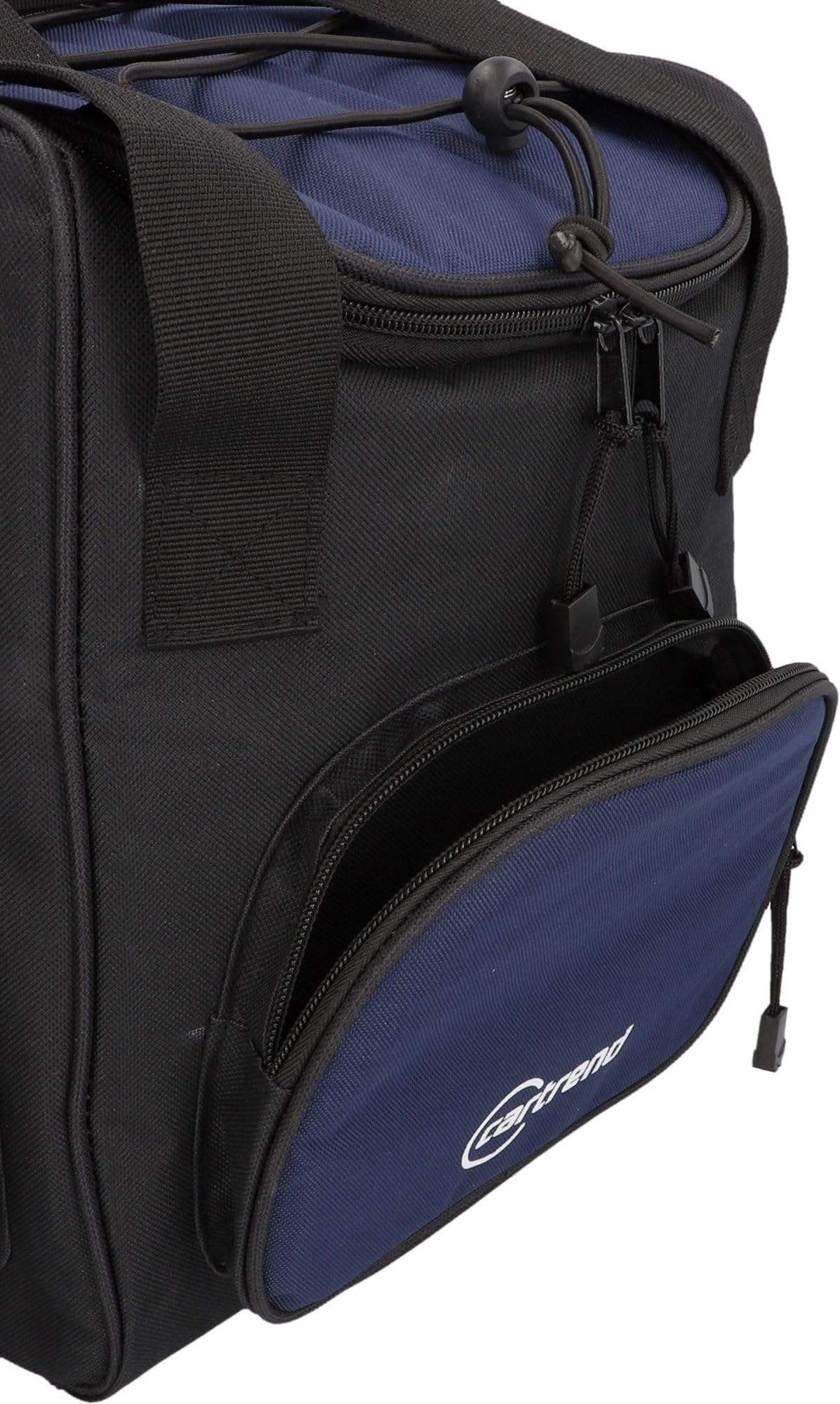 cartrend Bolsa térmica con Cable de conexión de Coche de 12 V, 1,50 m de Largo, Correa de Hombro Ajustable, Revestimiento Interior de fácil Cuidado, Varios tamaños