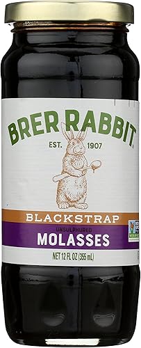 Brer Rabbit Unsulphured Molasses, Blackstrap, 12 Ounce