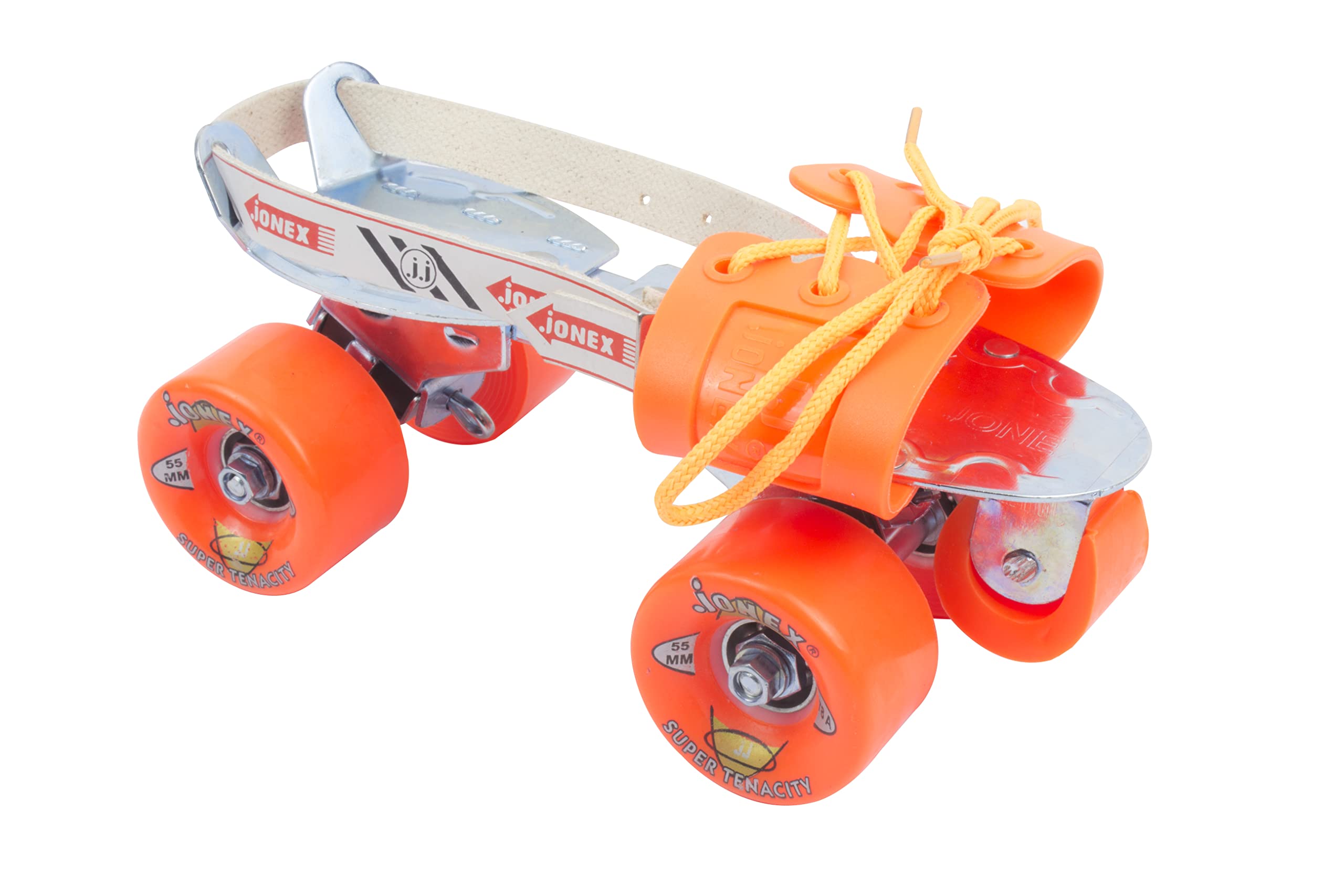 JJ JONEX Super Tenacity Orange with Brake Adjustable Quad Roller Skates Suitable for Age Group 6-15 Years (MYC) (B09Q95F75R) Amazon Price History, Amazon Price Tracker