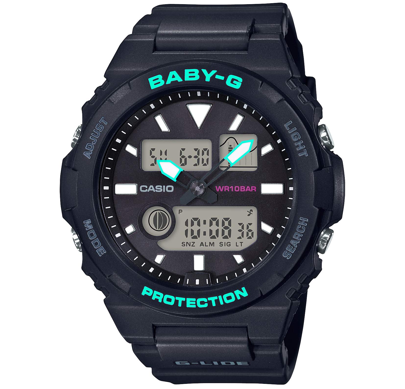 Amazon.co.jp: [カシオ] 腕時計 ベビージー 【国内正規品】G-LIDE BAX