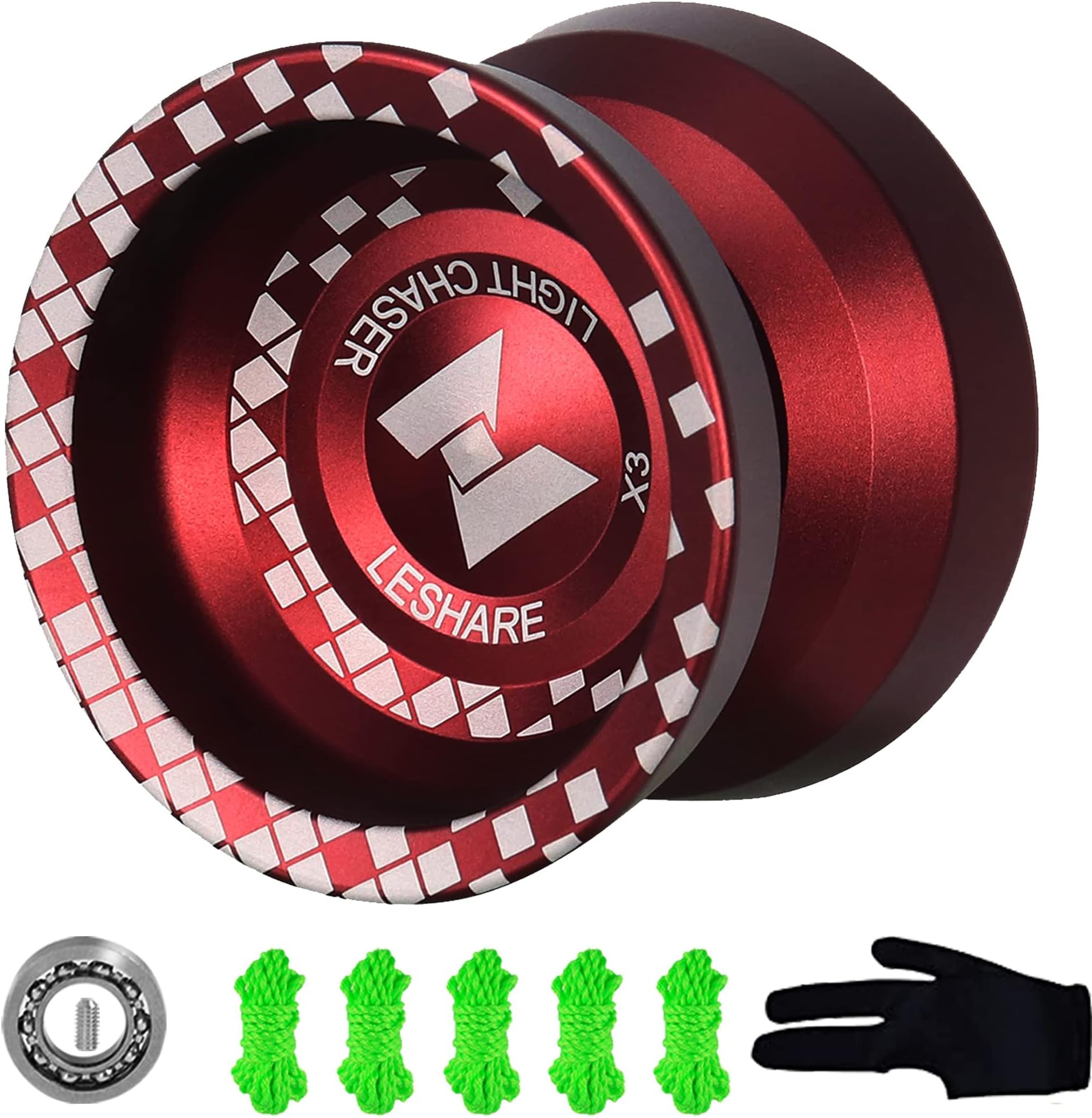 MAGICYOYO Responsive YoYo K1Plus with Yoyo Sack + 5 Strings and YoYo