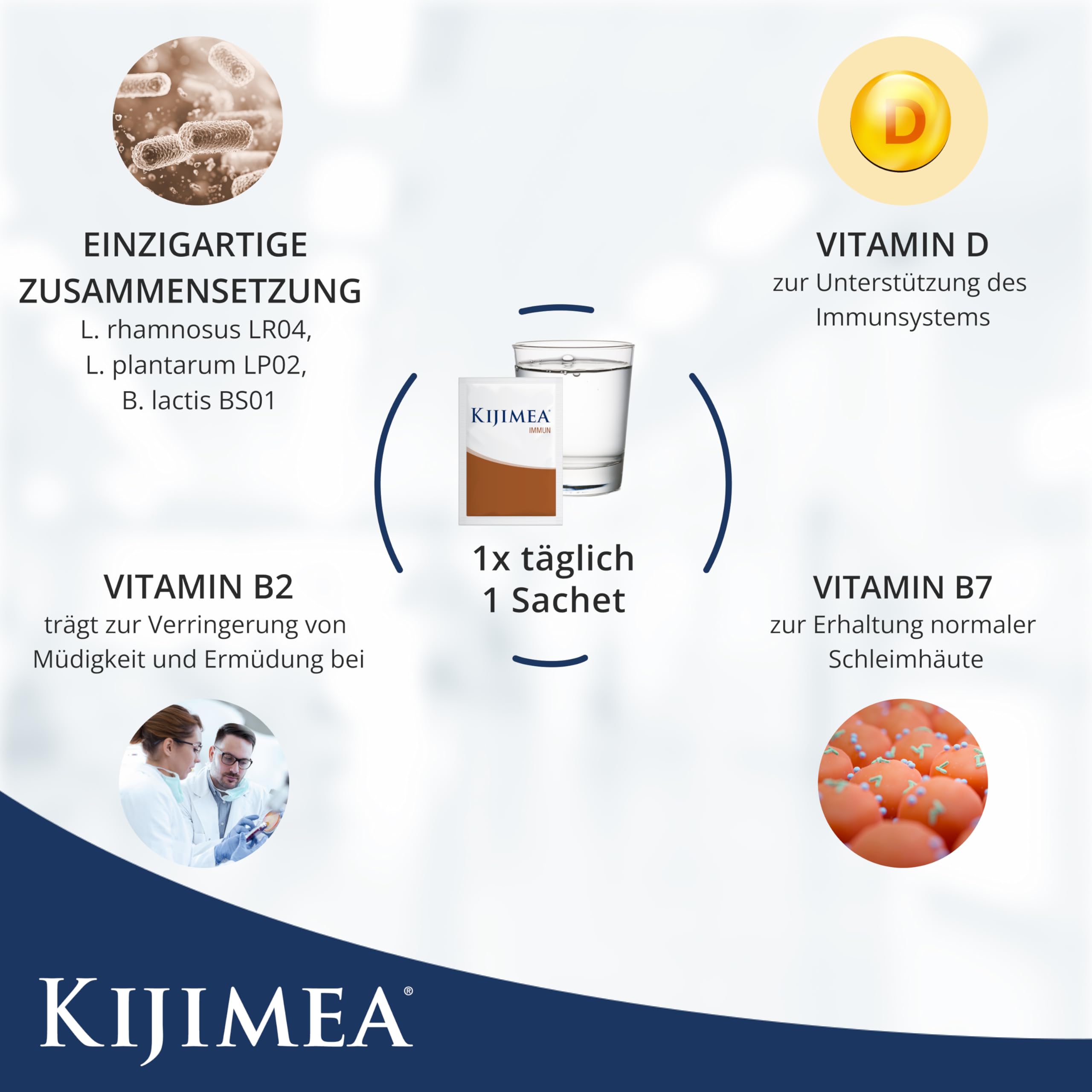 Kijimea Immun Pulver zur Unterstützung eines gesunden Immunsystems, 28 St. Beutel